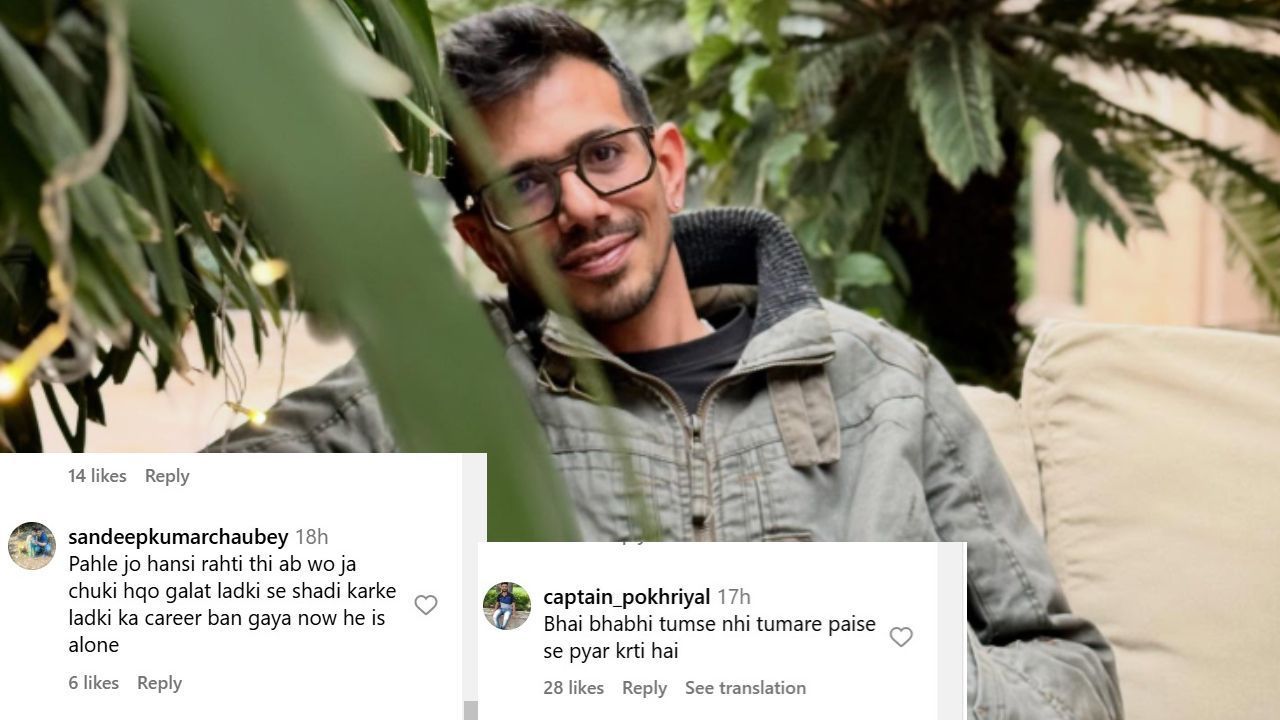 युजवेंद्र चहल की पोस्ट पर फैंस ने किए कमेंट (photo credit: instagram/yuzi_chahal23)