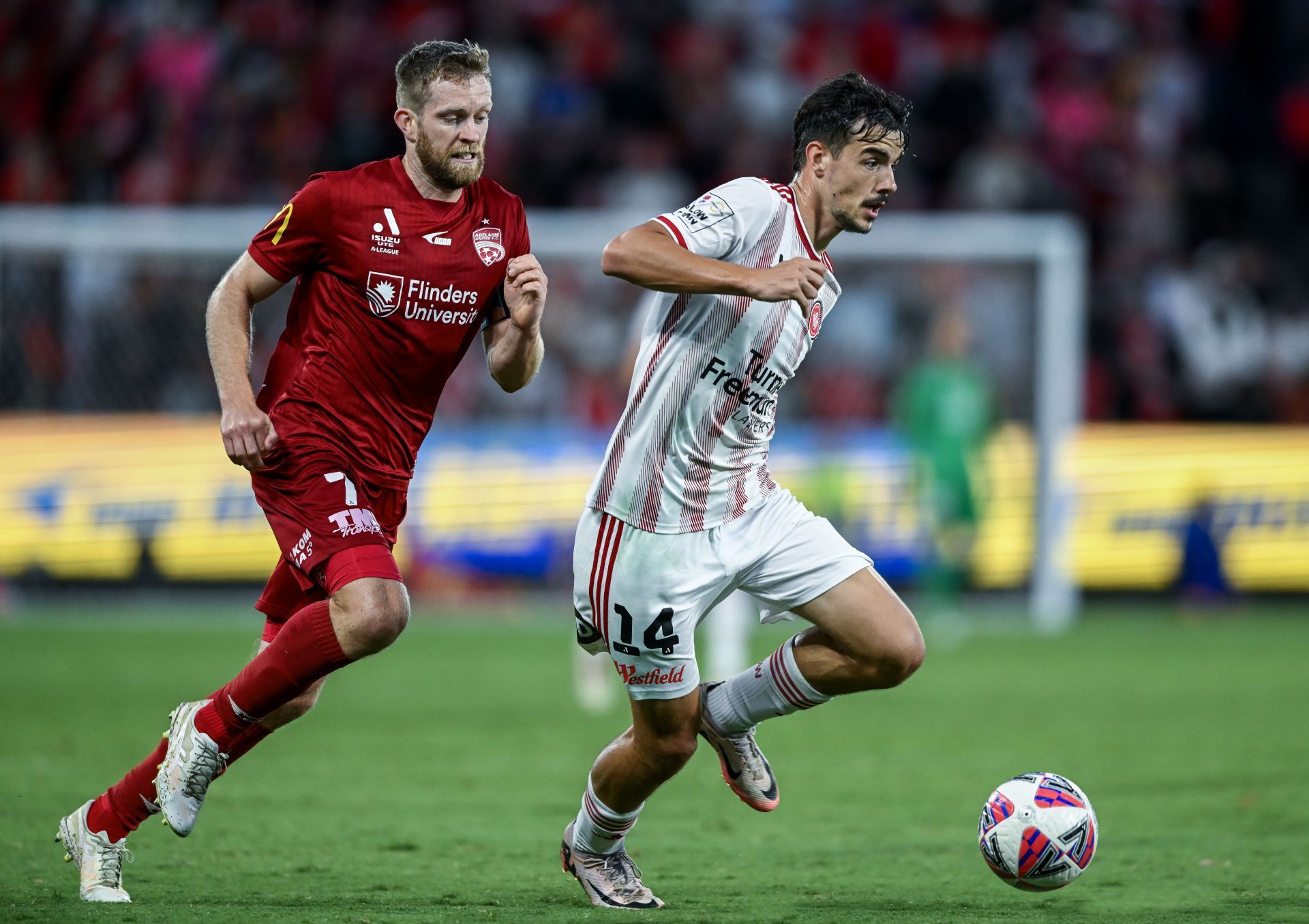 A-League Men Rd 10 - Adelaide United v Western Sydney Wanderers FC - Source: Getty