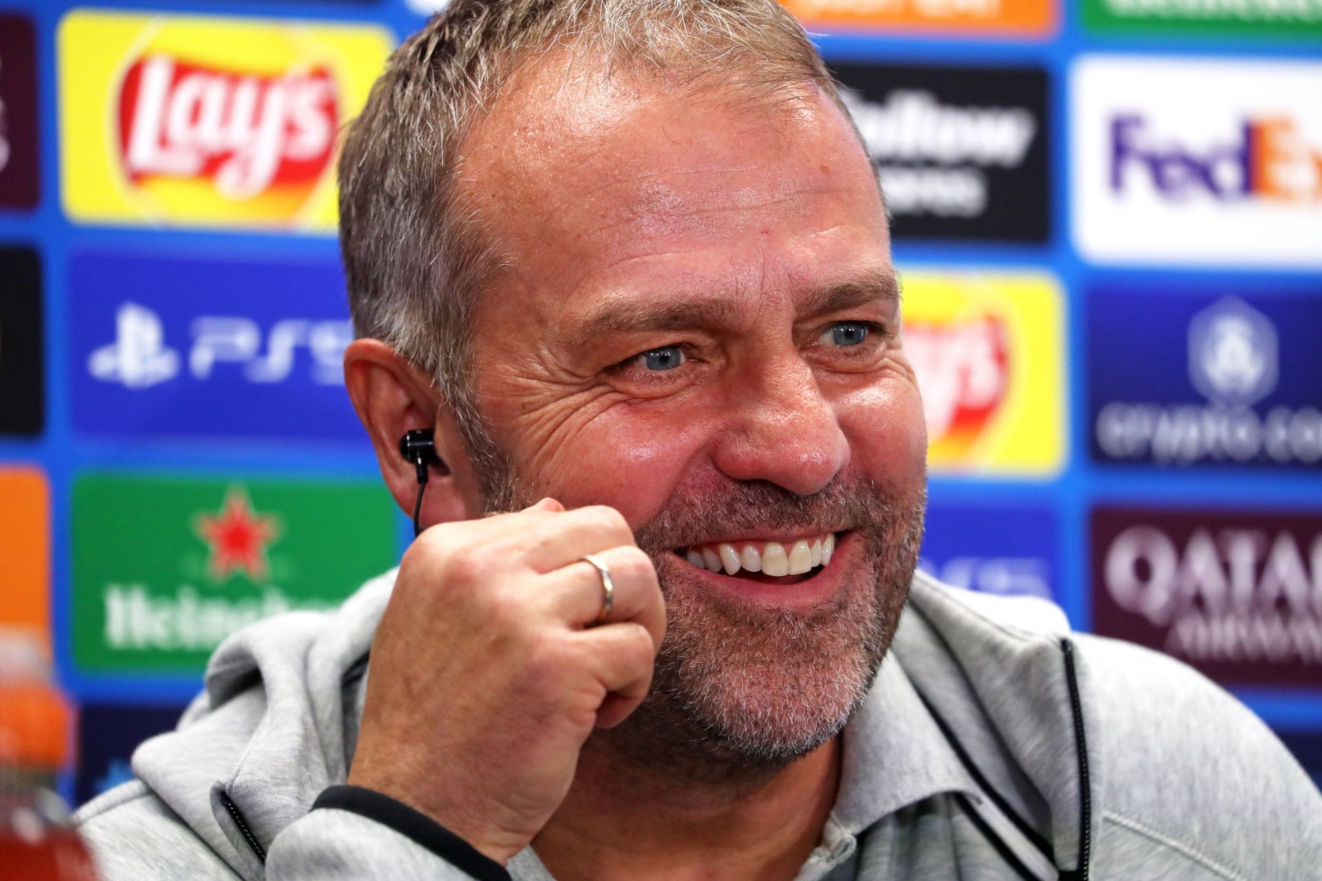 Hansi Flick press conference before the Champions League match against Brest - Source: Getty