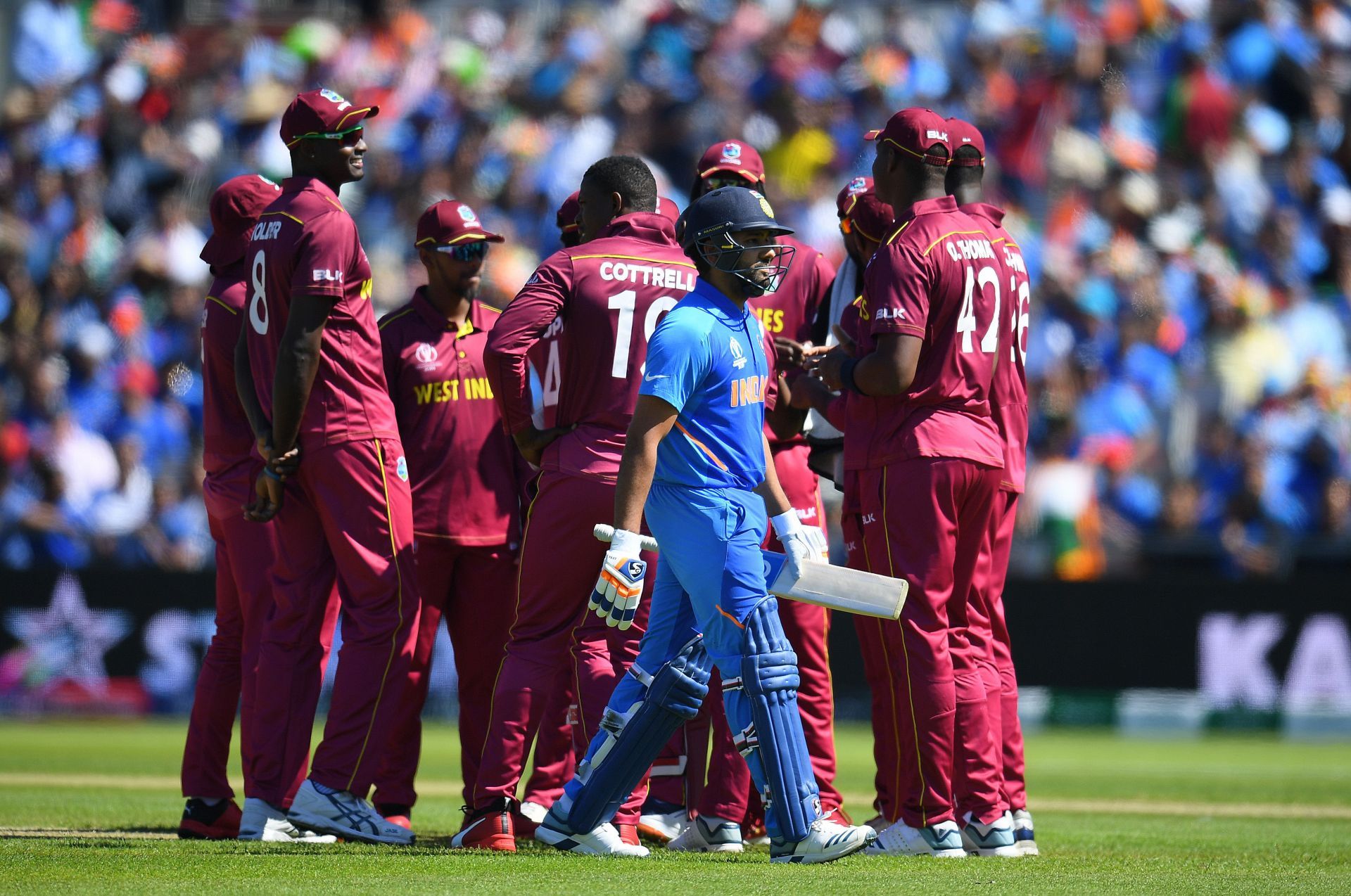 West Indies v India - ICC Cricket World Cup 2019 - Source: Getty