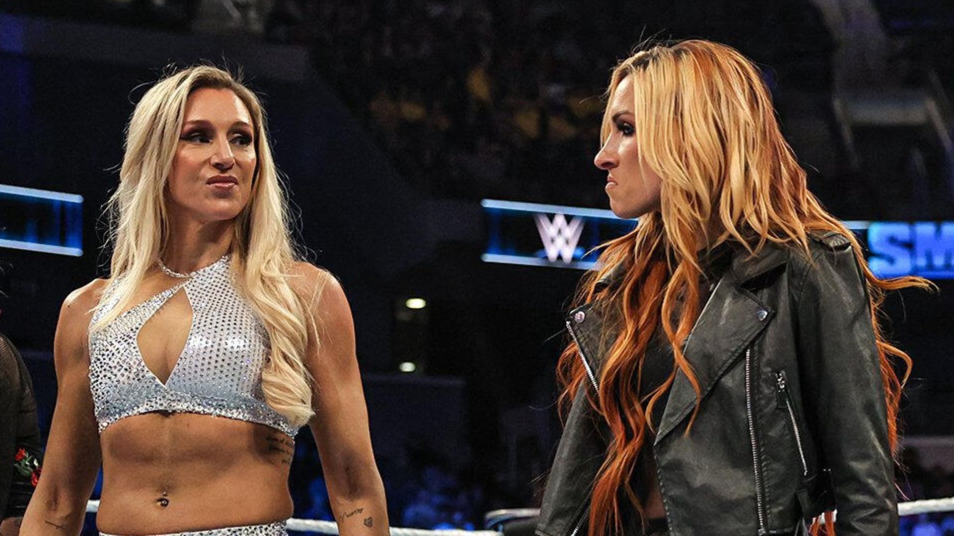 Becky Lynch and Charlotte Flair on SmackDown! [Image credit: WWE.com]