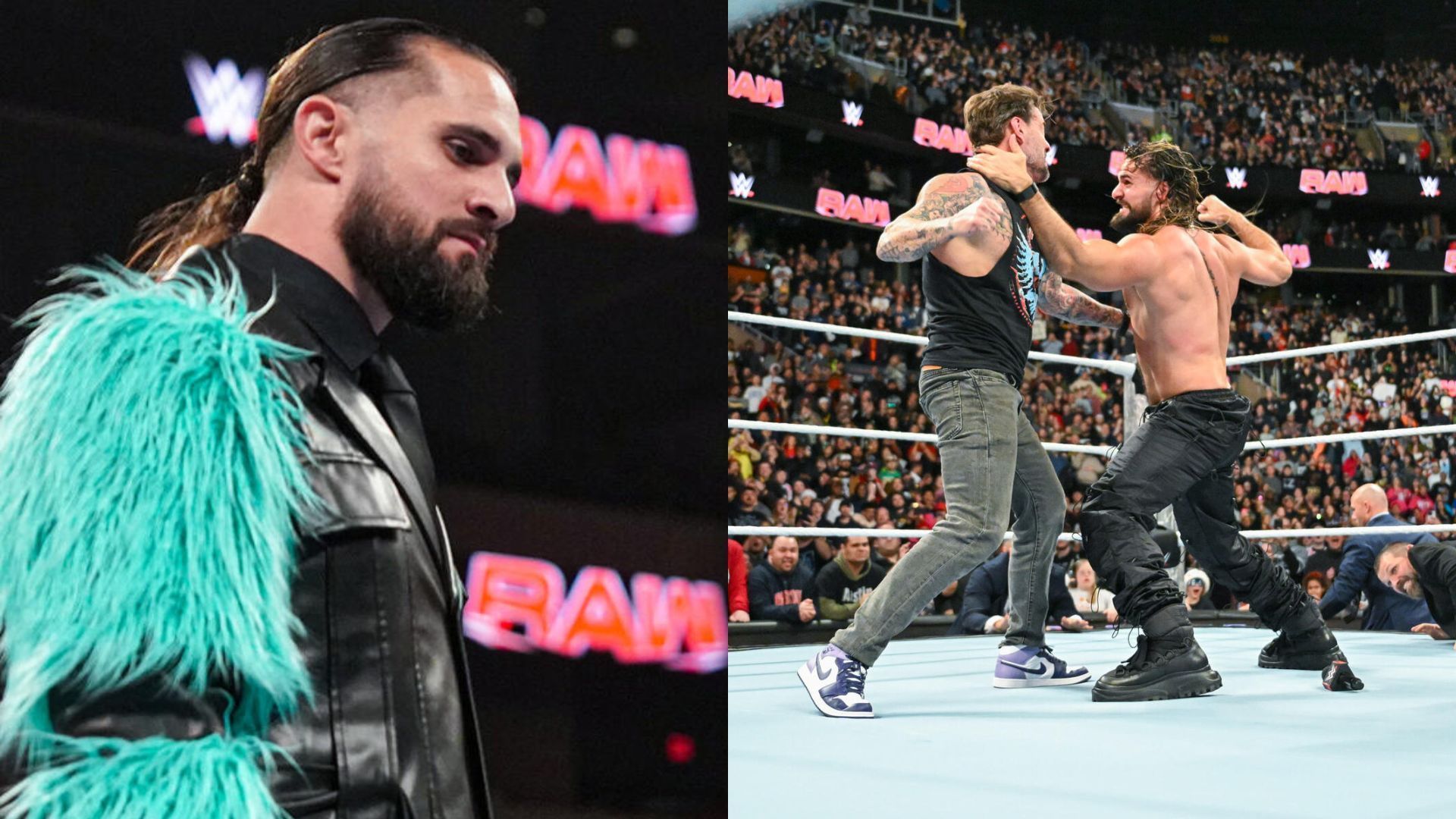 Seth Rollins and CM Punk will cross paths on January 6th (Image Credits: WWE.com)