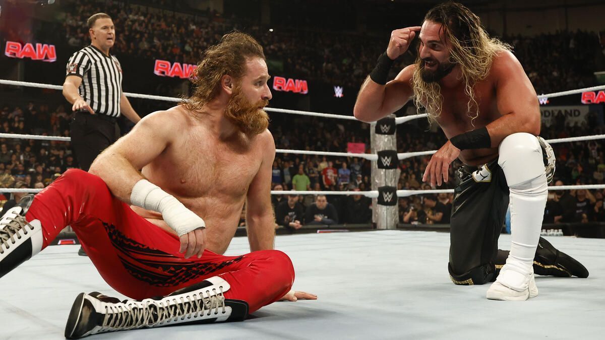 Seth Rollins and Sami Zayn