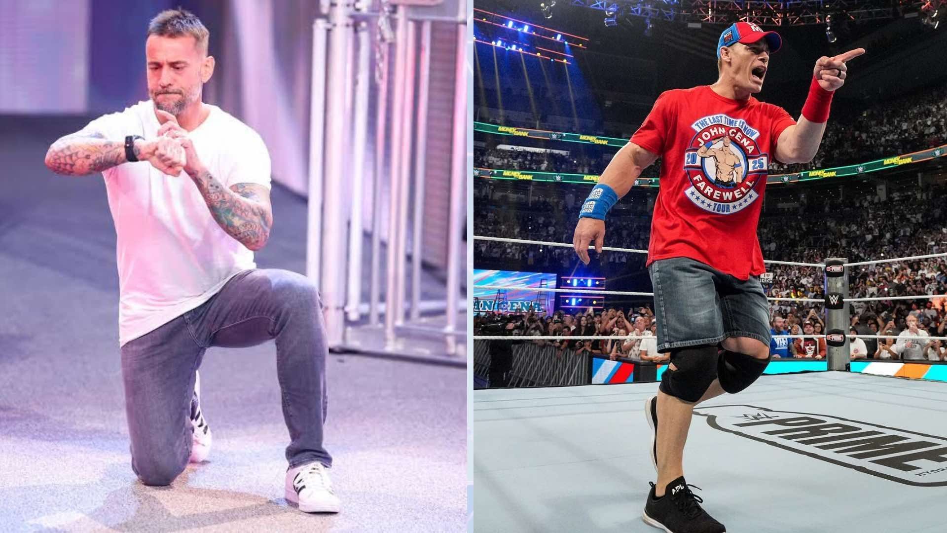 CM Punk (left) and John Cena (right) in picture [Image credits: wwe.com]