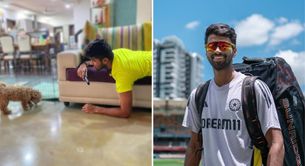 [In Pictures] Washington Sundar makes cheeky Gabba reference ahead of BGT 2024-25 3rd Test
