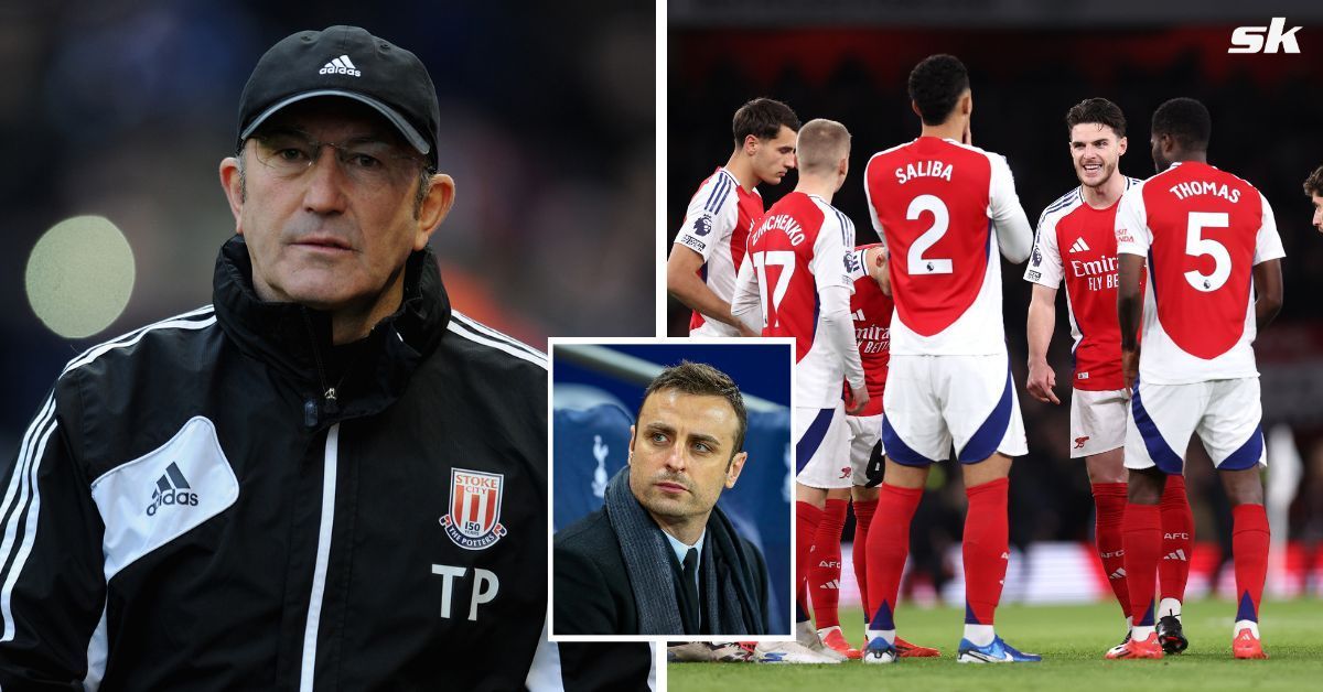 Tony Pulis on Arsenal finding success through corners after Dimitar Berbatov labels Gunners as &lsquo;the new Stoke City.&rsquo;