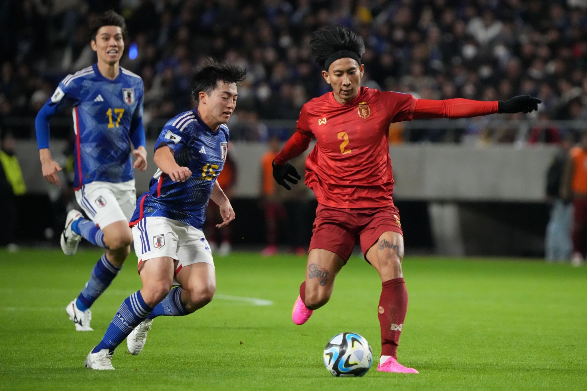 Japan v Myanmar - FIFA World Cup Asian 2nd Qualifier - Source: Getty