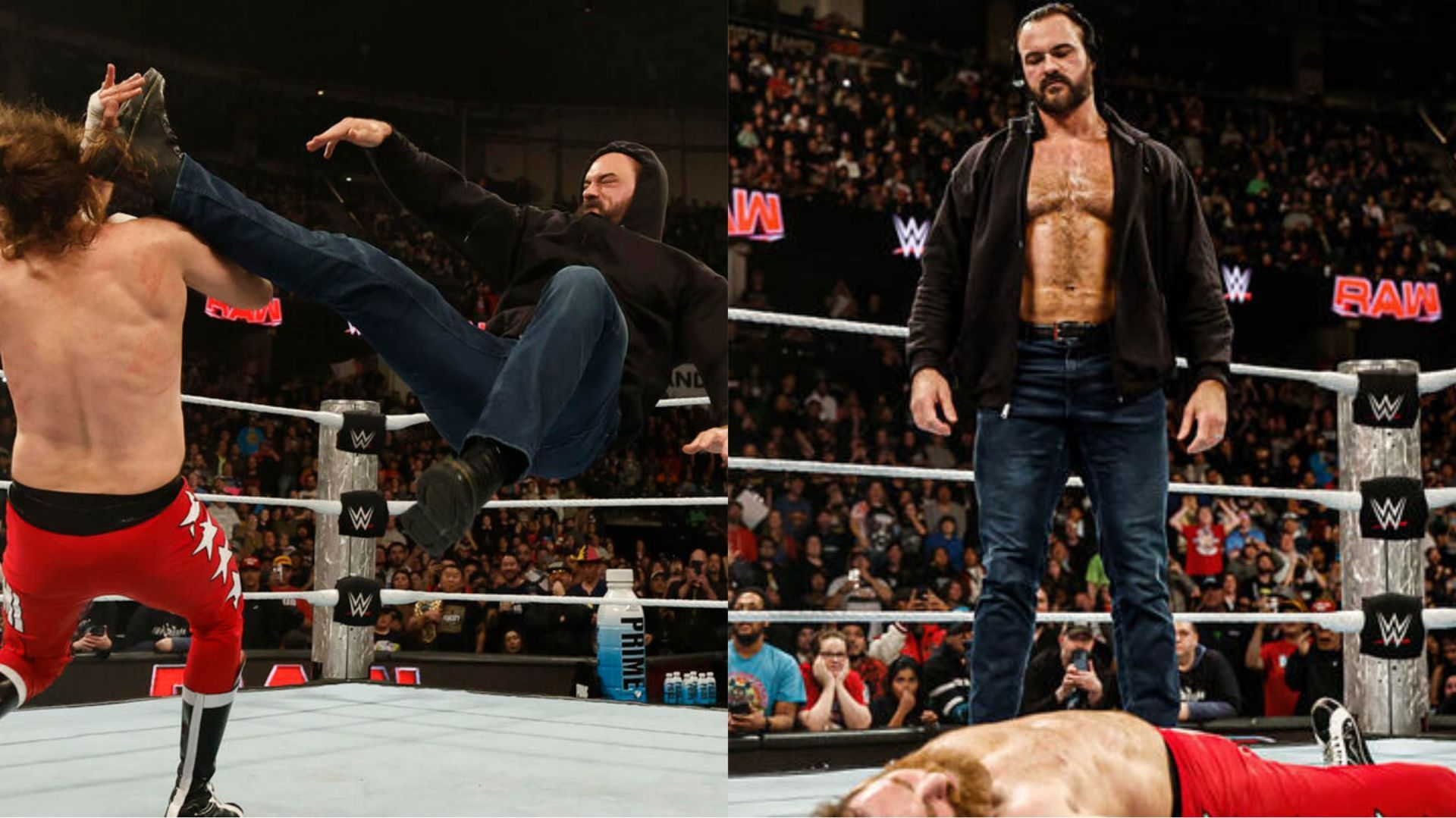 WWE Raw, Drew Mcintyre, Sami Zayn, 