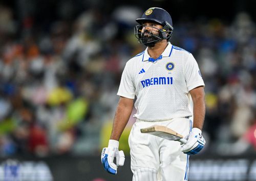 Rohit Sharma lasted only 15 balls in India's second innings. [P/C: Getty]