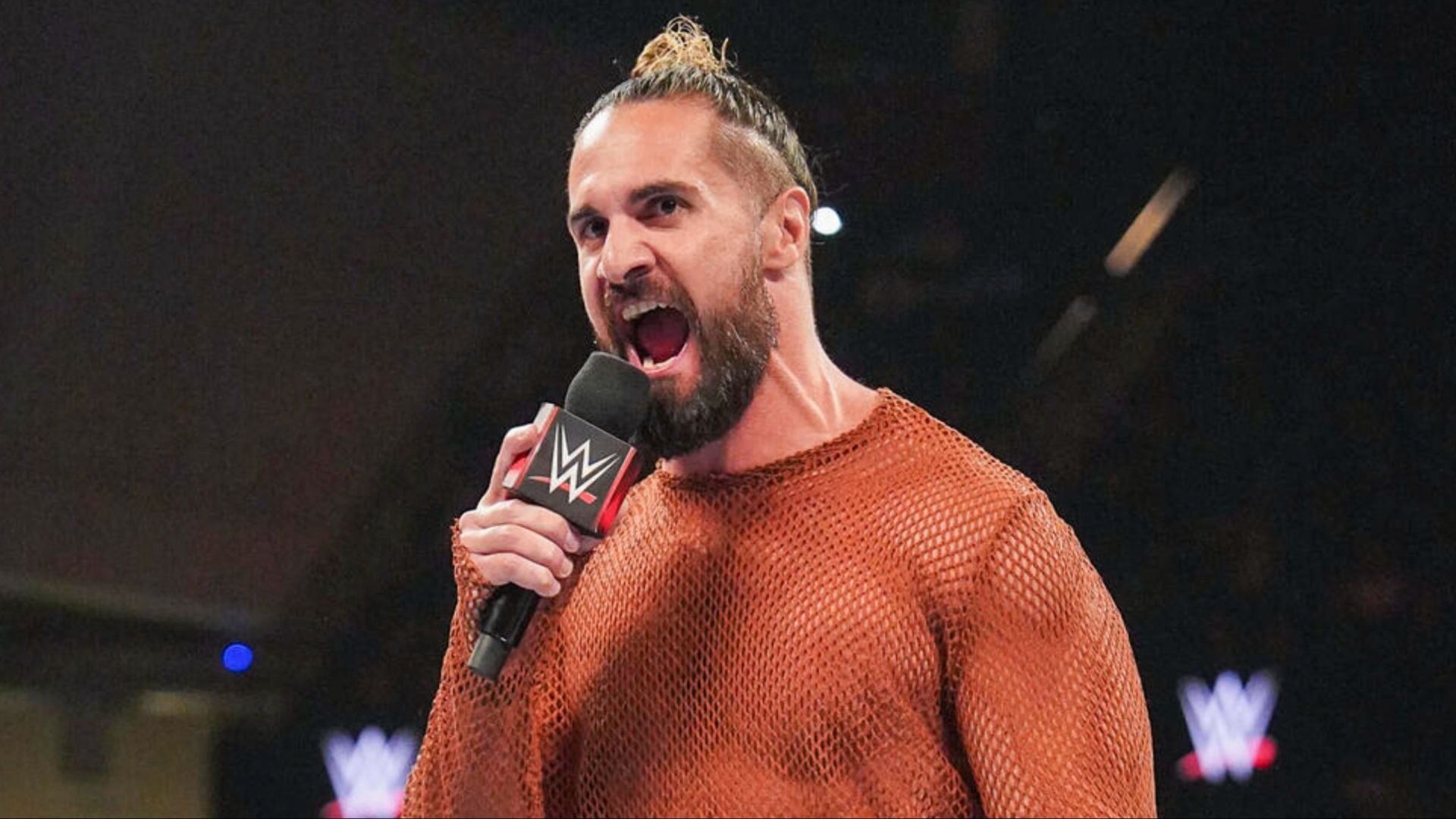 WWE Star Seth Rollins on RAW (Photo credit: WWE.com)