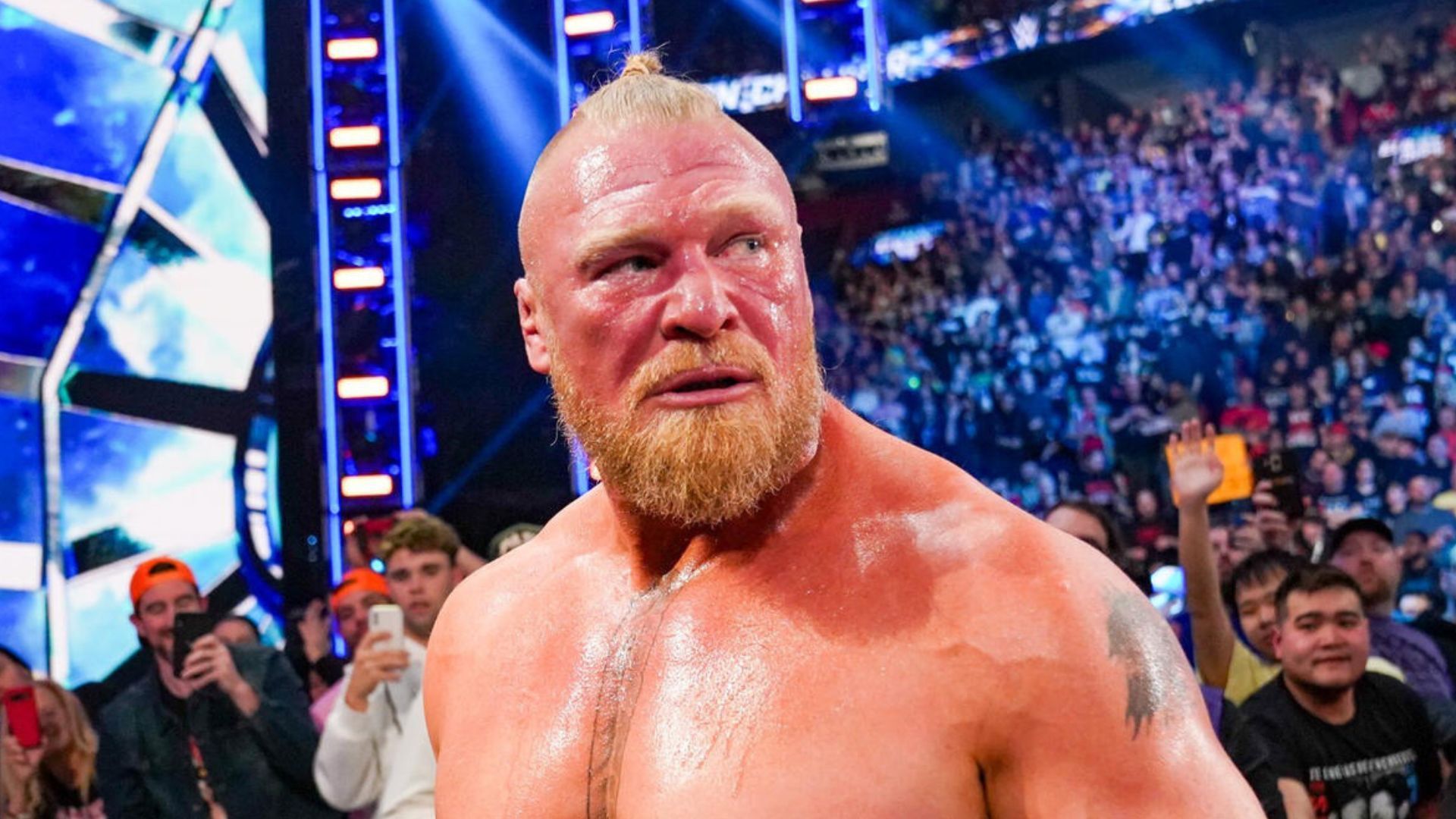 Brock Lesnar in 2023! [Image credit: WWE.com]