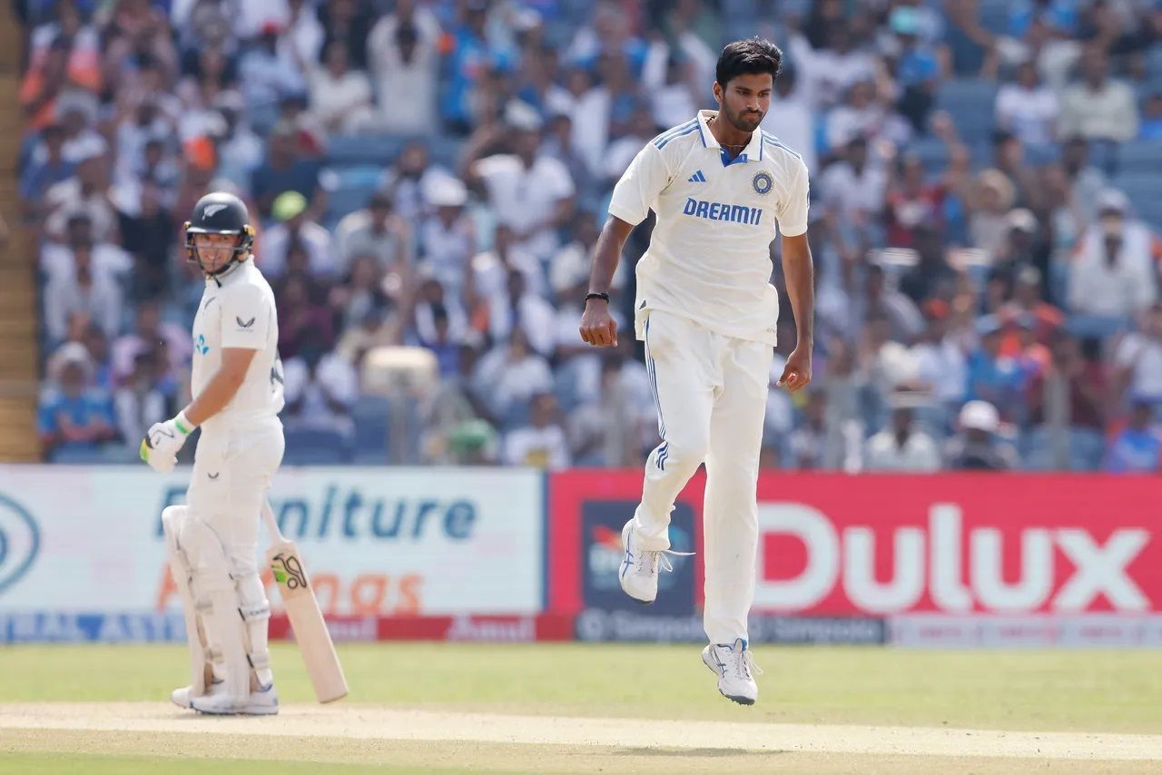 Washington Sundar impressed with the ball in India&#039;s home series against New Zealand. [P/C: BCCI]