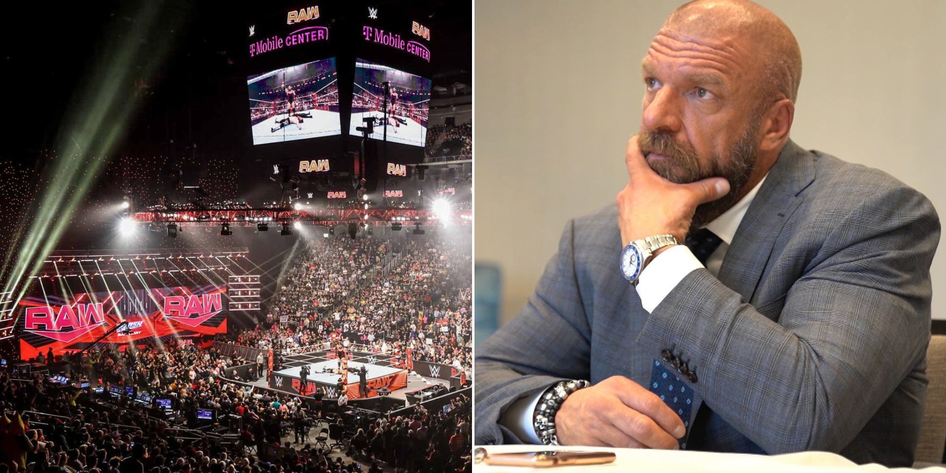 Triple H is the chief content officer of WWE (Images via WWE.com)