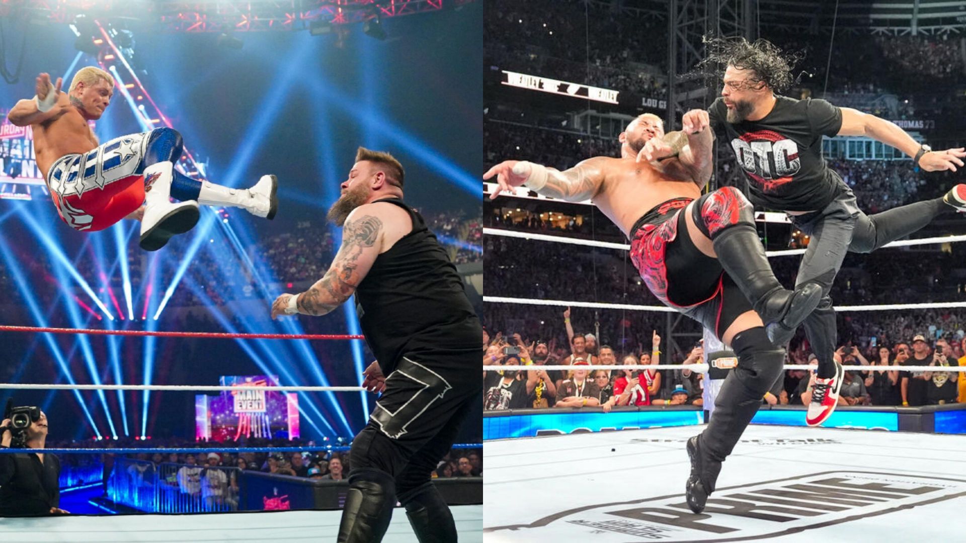 WWE फैंस ने 2024 में कई रेसलर्स को विरोधी को धोखा देते देखा है (Photos: WWE.com)