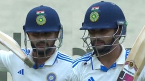 [Watch] Nitish Kumar Reddy brings out 'Pushpa' celebration after reaching maiden fifty in BGT 2024-25 4th Test