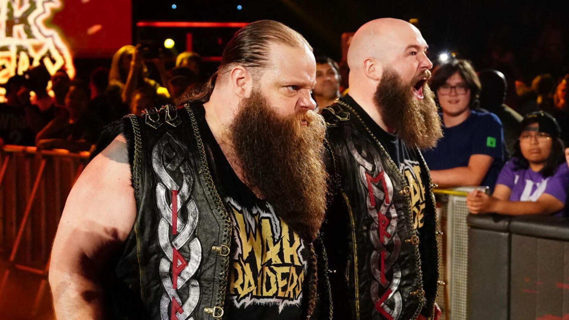 The War Raiders made a splash upon WWE return in Oct. 2024 [Photo credit: WWE.com]