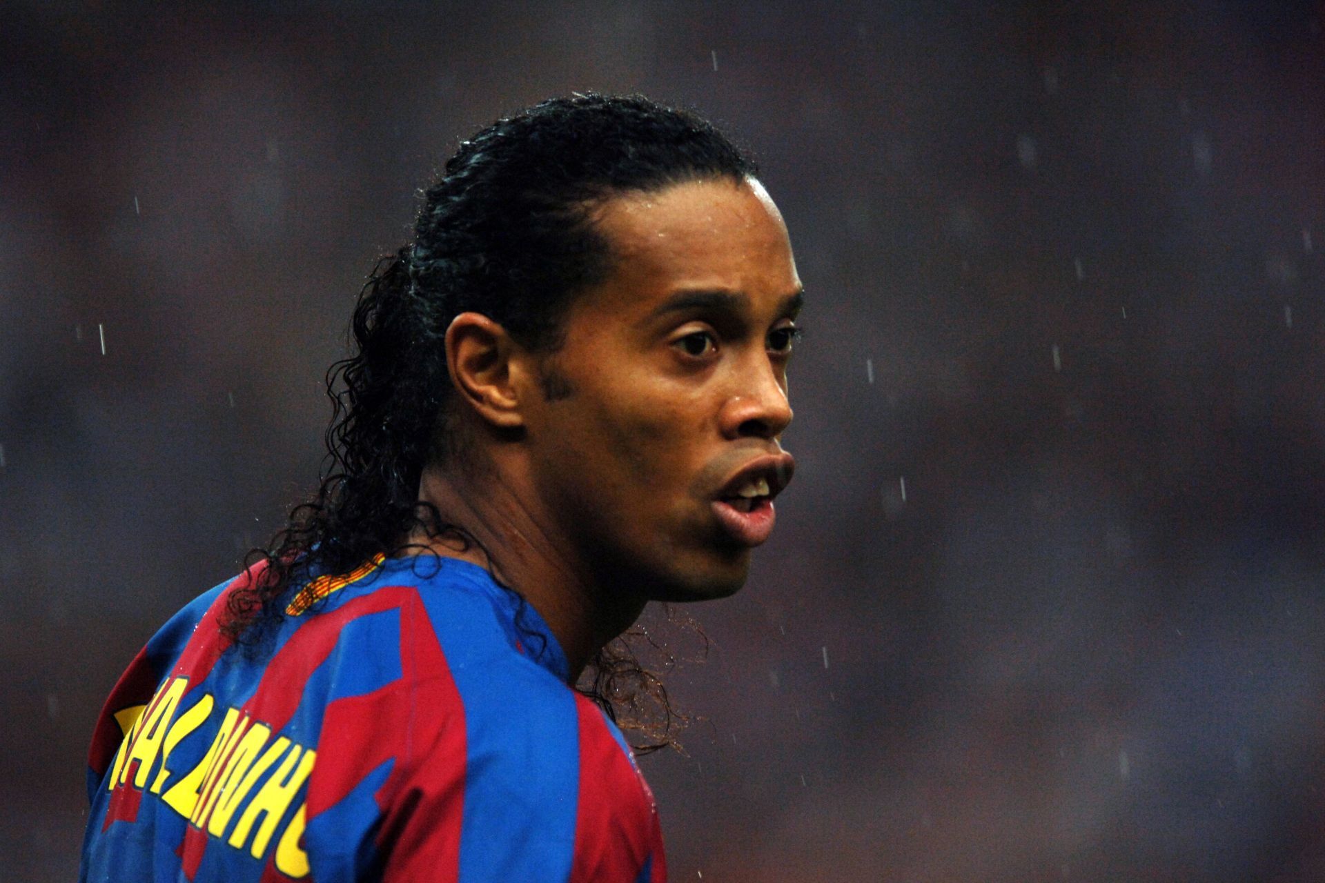 Ronaldinho at Barcelona: Getty