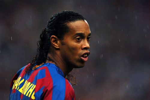 Ronaldinho at Barcelona: Getty