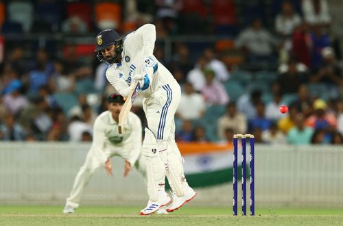 Rohit Sharma was dismissed for three in the warm-up game against Prime Minister’s XI. (Image Credits: Getty Images)