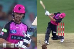 [Watch] Ben Dwarshuis’ massive 6 off Will Sutherland in BBL 2024-25 hits the roof at the SCG