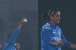 [Watch] Harmanpreet Kaur takes a one-handed stunner in IND-W vs WI-W 2024 1st ODI