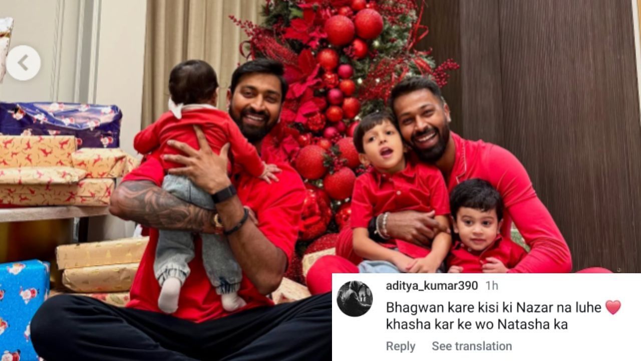 हार्दिक पांड्या की पोस्ट पर फैन ने किया कमेंट (photo credit: instagram/hardikpandya93)