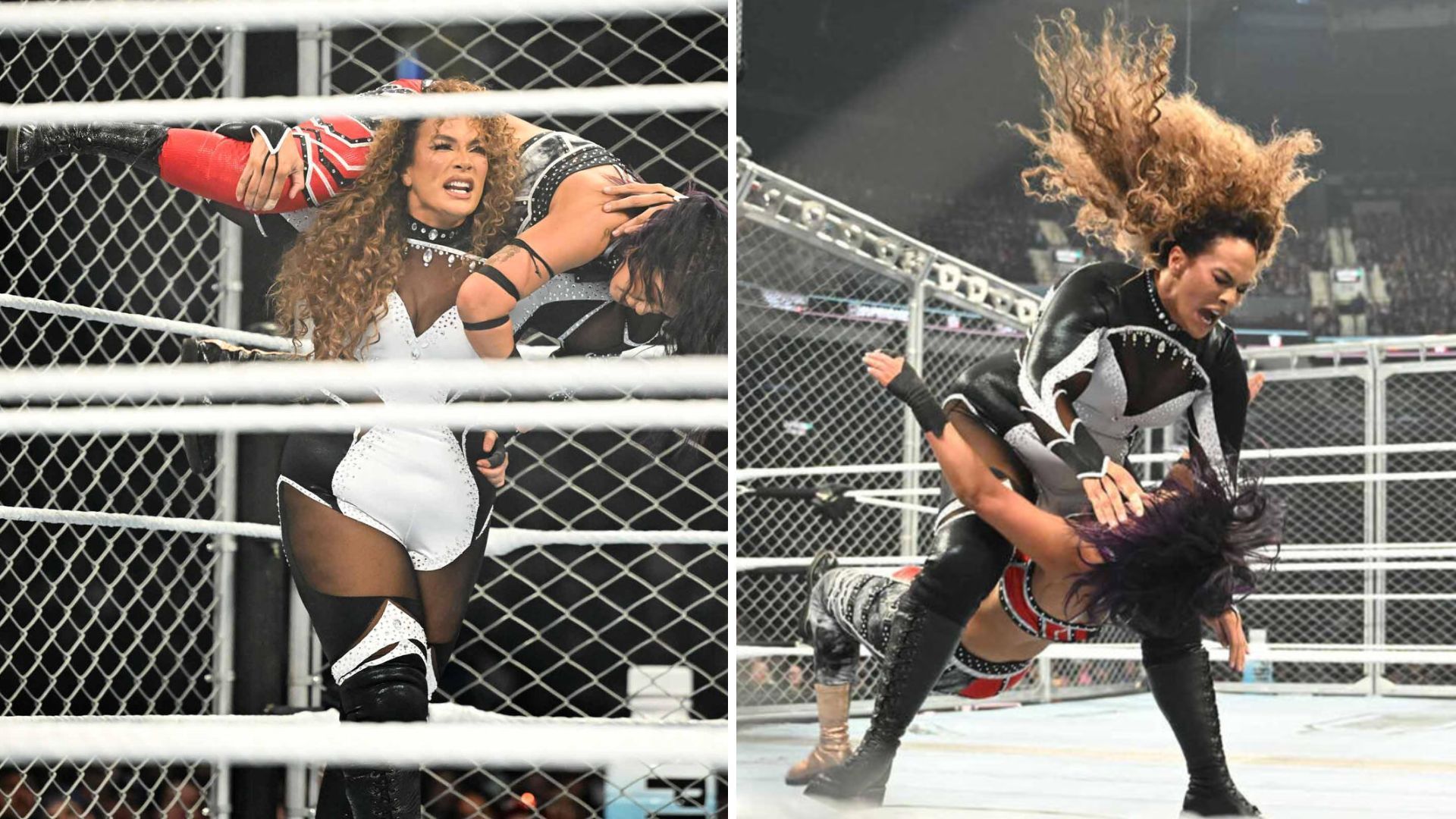 Nia Jax in action at Survivor Series: WarGames (Pictures courtesy: WWE.com)