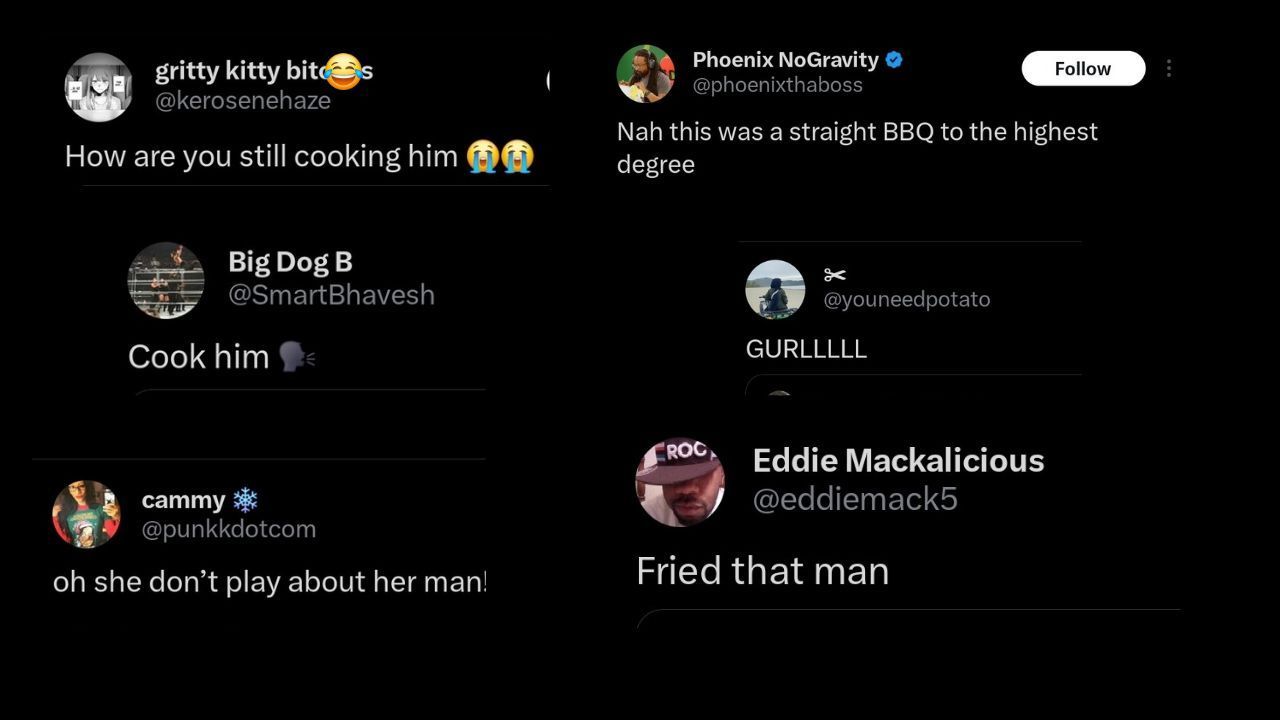 Fans react to Kris&#039; message to Woods. (Image credits: Twitter)