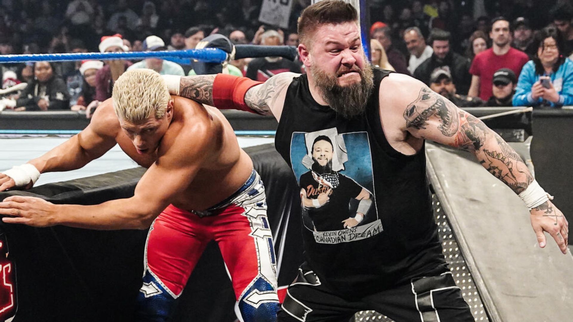 Owens and Rhodes battled at Saturday Night