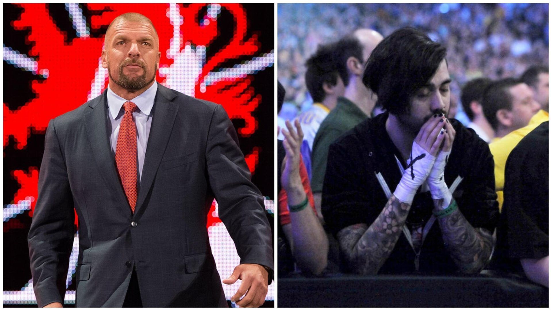 Triple H is in charge of WWE creative. (Photos: WWE.com)