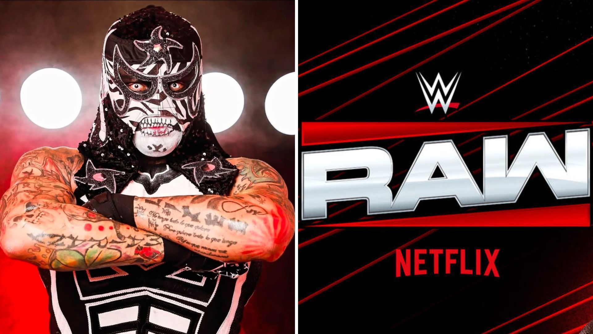 Penta El Zero Miedo could make his debut at RAW on Netflix [Image credits: WWE.com and Penta