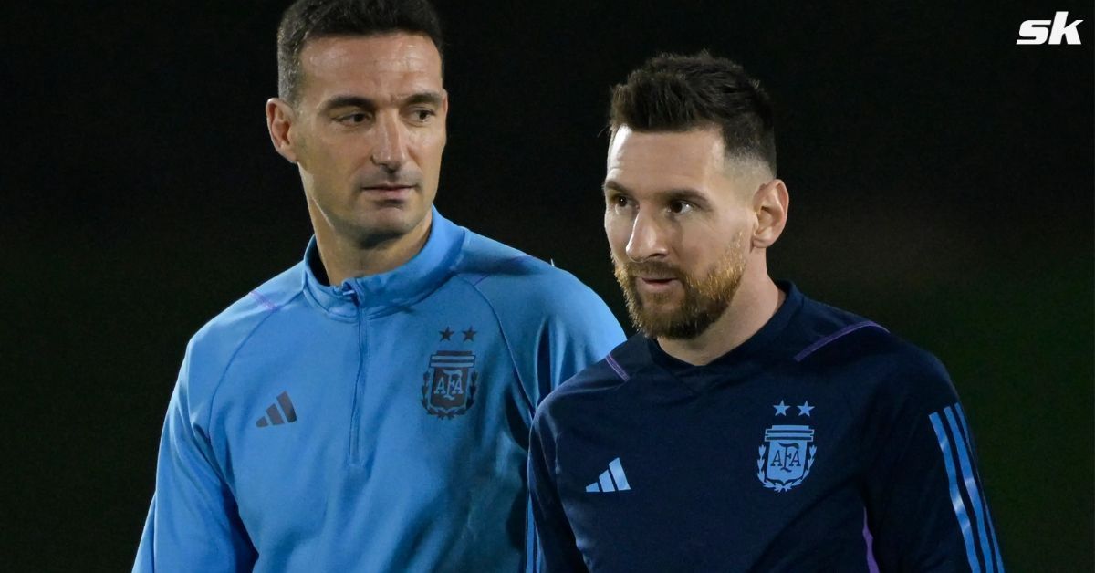 L to R: Lionel Scaloni and Lionel Messi (All images sourced from Getty)