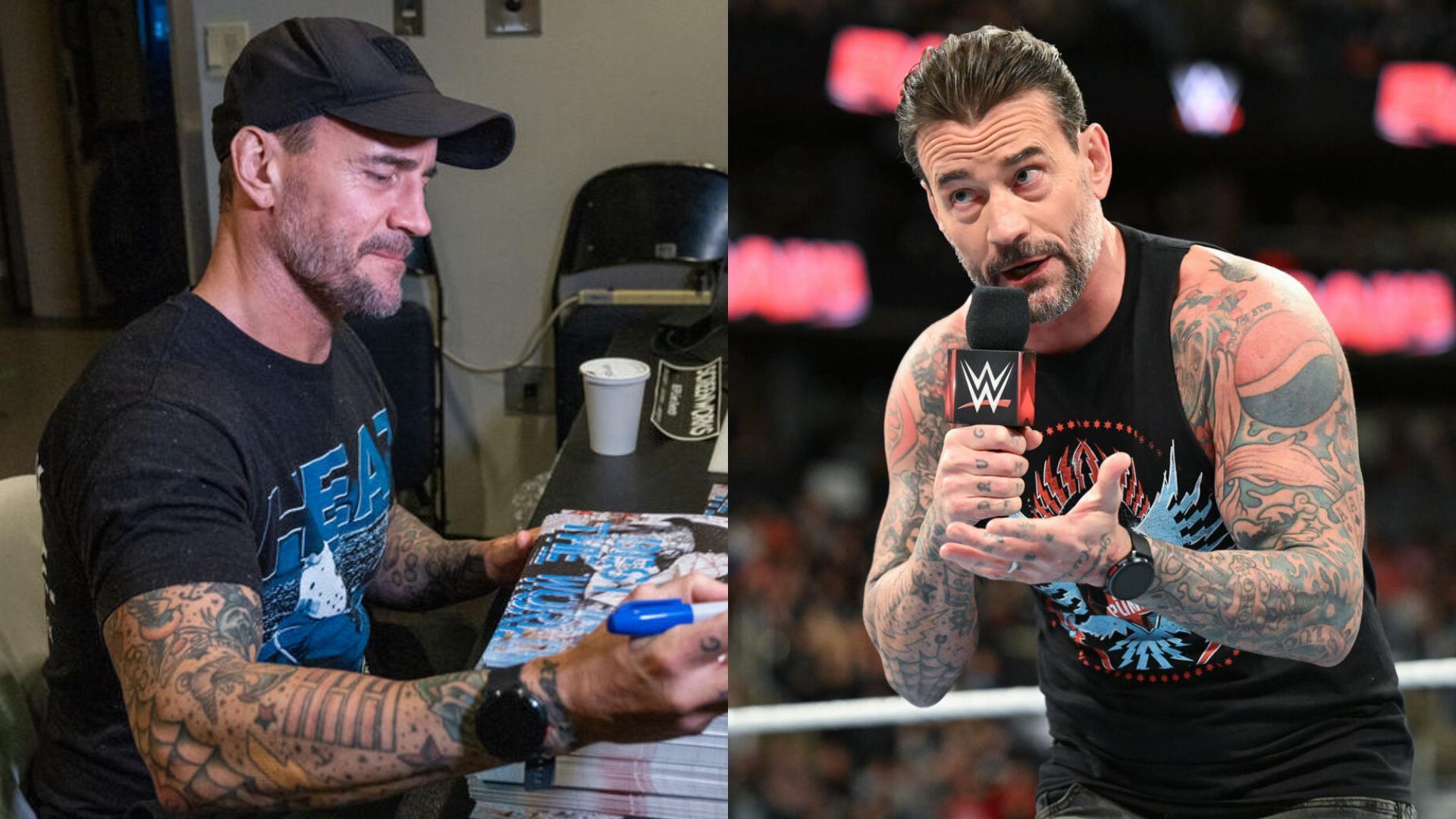 CM Punk is a former WWE Champion. [Pictures via - WWE.com]