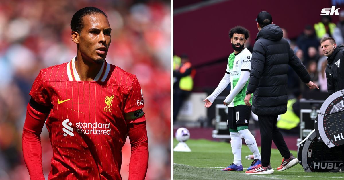 Virgil van Dijk recently took a dig at Mohamed Salah over last season