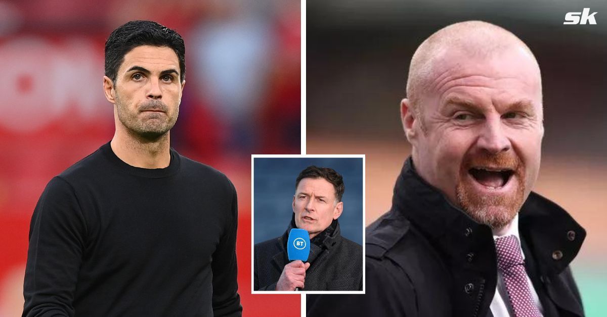 Mikel Arteta (left) and Sean Dyche