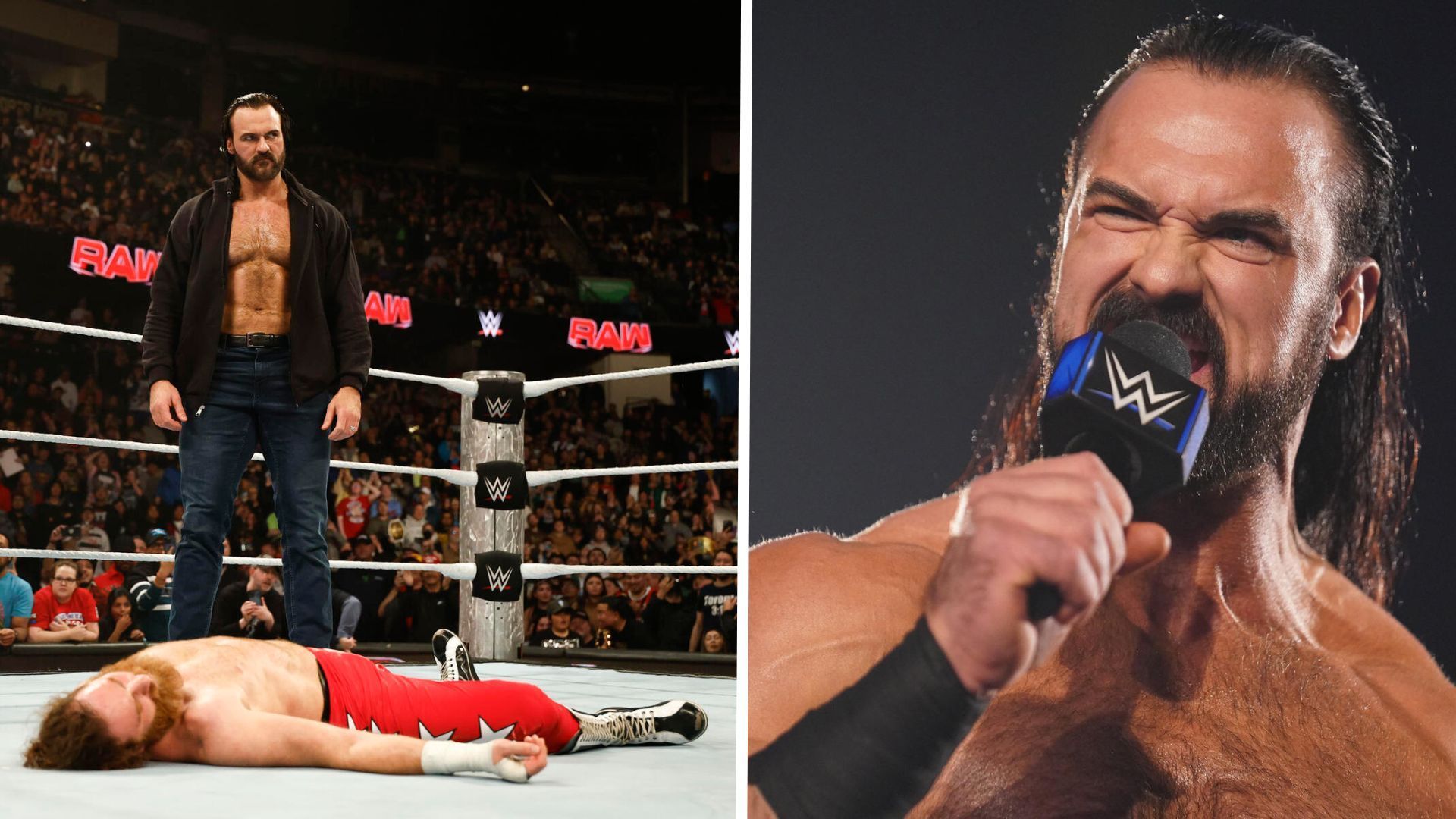 Drew McIntyre targeted Sami Zayn this week on WWE RAW [Image Credits: WWE.com]