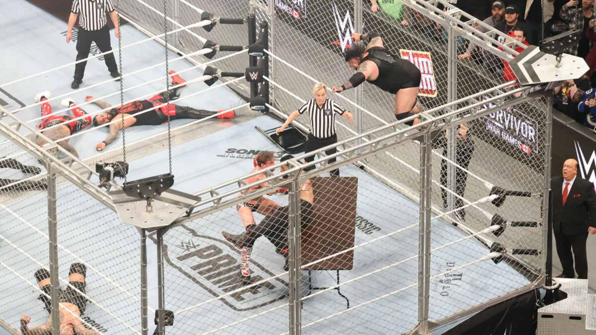 Bronson Reed suffered an injury at WarGames (Image Credits: WWE.com)