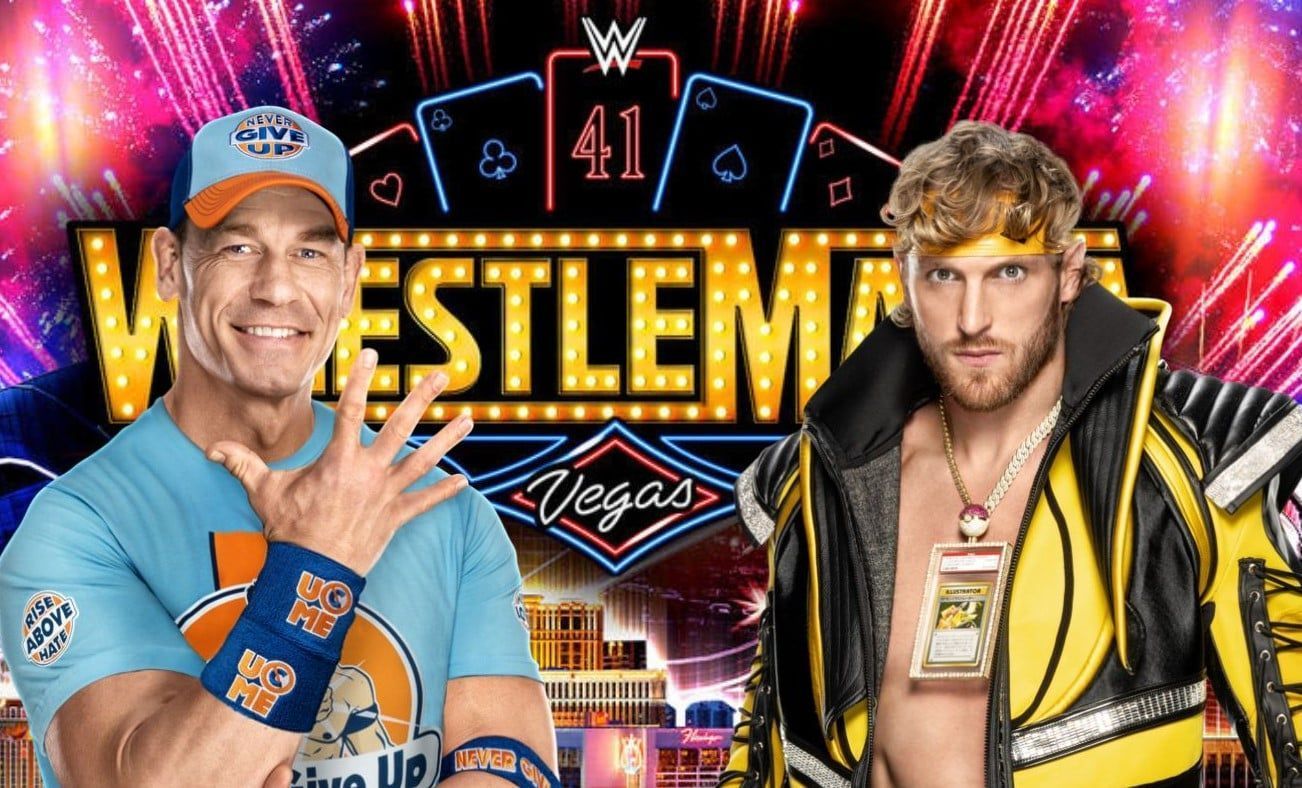 There has been speculation that John Cena and Logan Paul could fight at WrestleMania 41 (Photo credit: WWE.com)