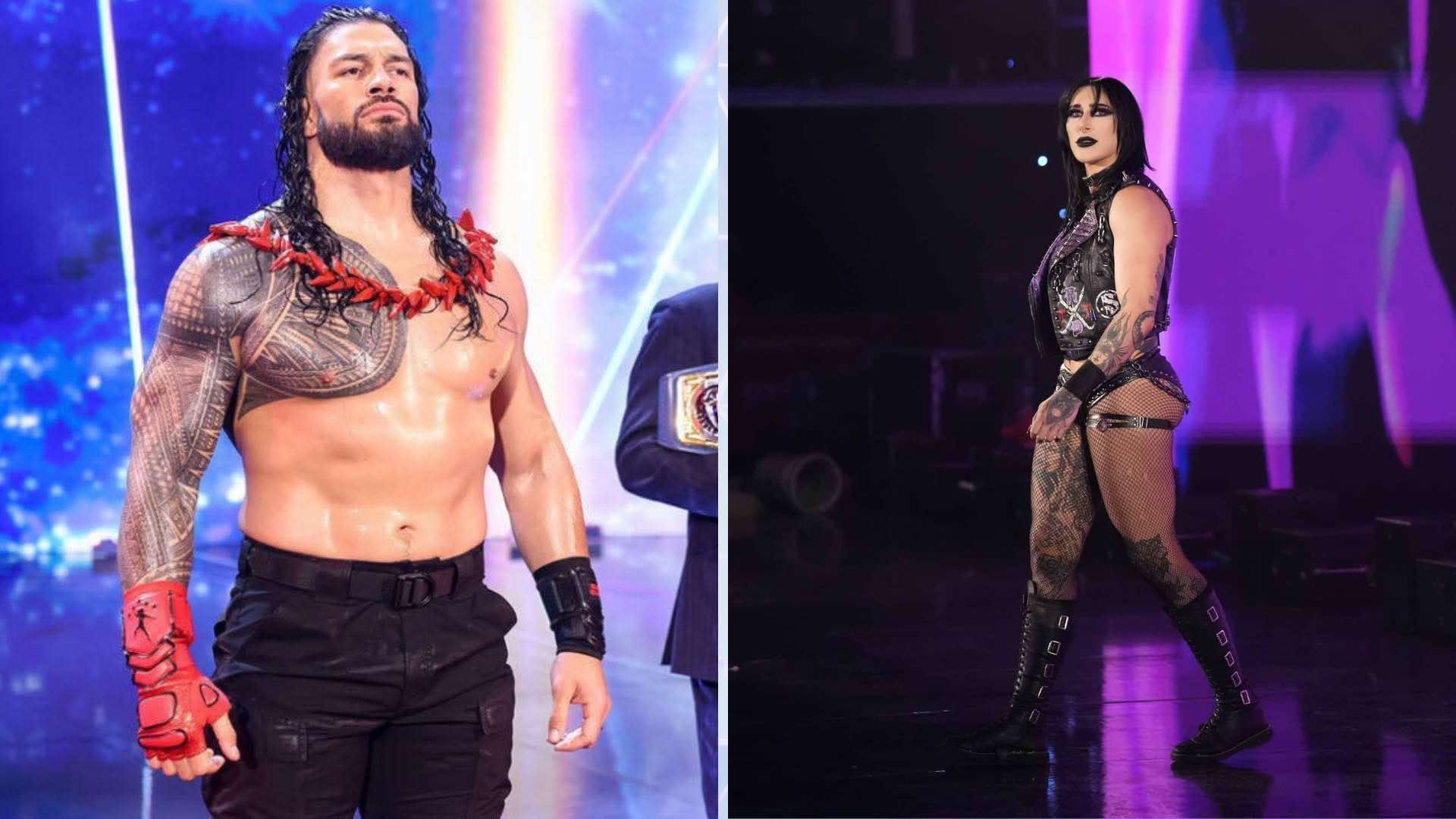 Roman Reigns and Rhea Ripley both have huge matches at RAW