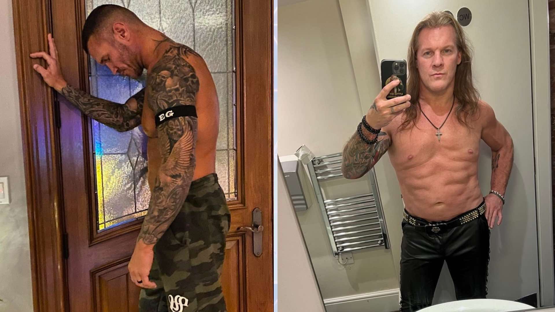 Randy Orton is friends with some current and former WWE names [Credit: Randy Orton on Instagram &amp; Chris Jericho on X[