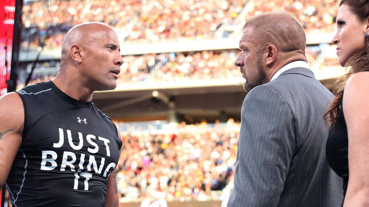 The Rock and Triple H are part of WWE