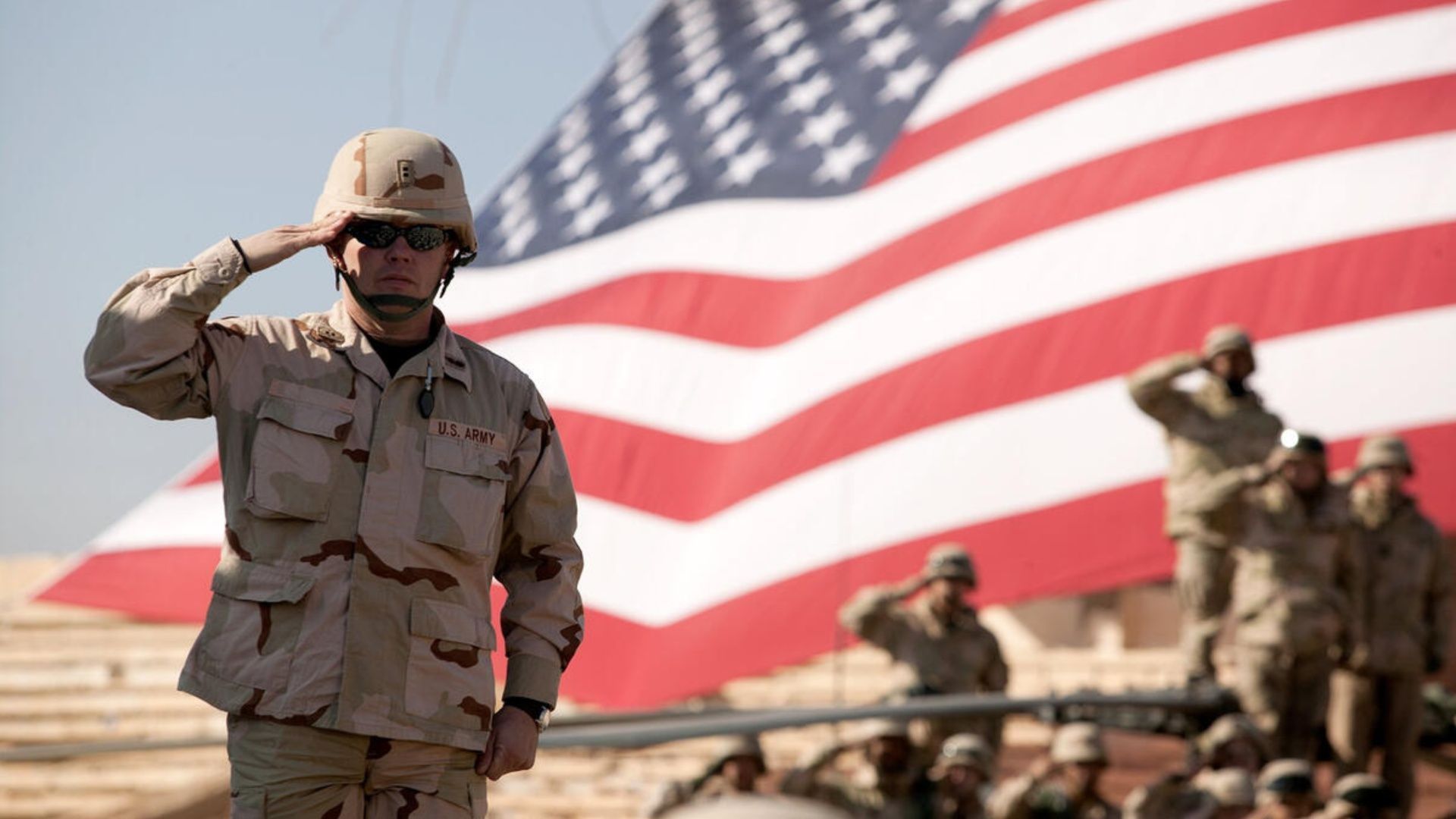 A shot of US soldiers from WWE Tribute to the Troops (Image via WWE.com).