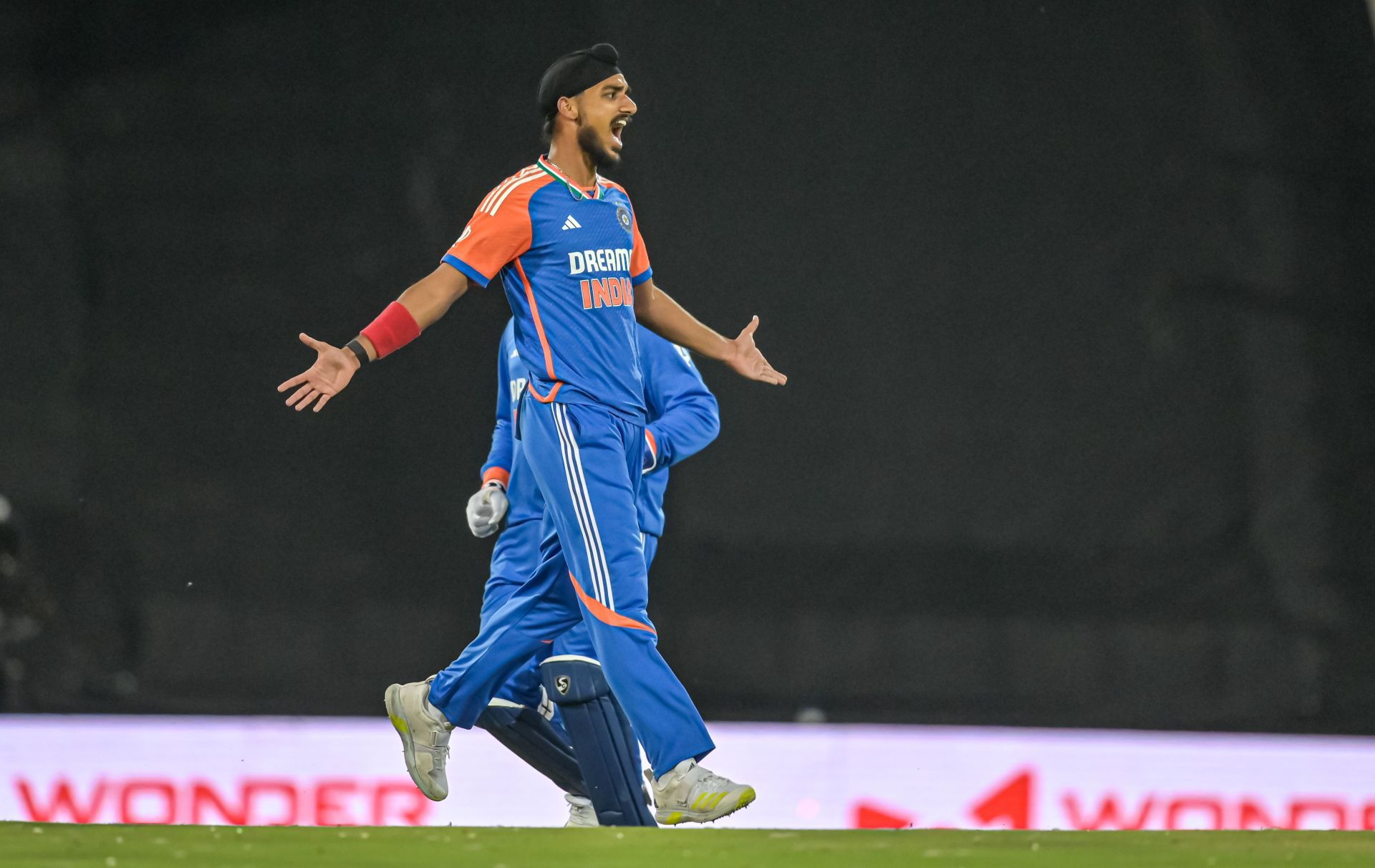 Arshdeep Singh will likely be a certainty in India&#039;s bowling lineup. [P/C: Getty]