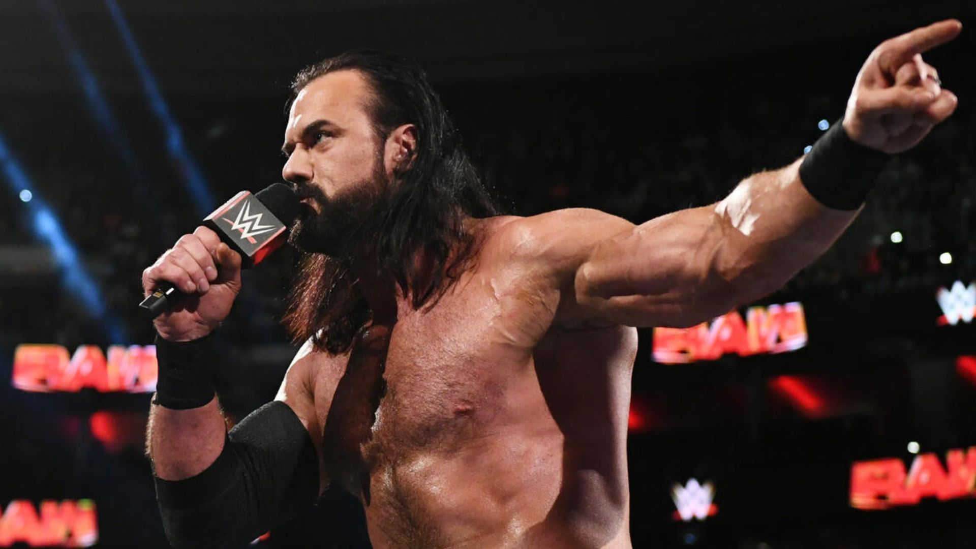 McIntyre was in action last night on RAW. [Image credit: WWE.com]