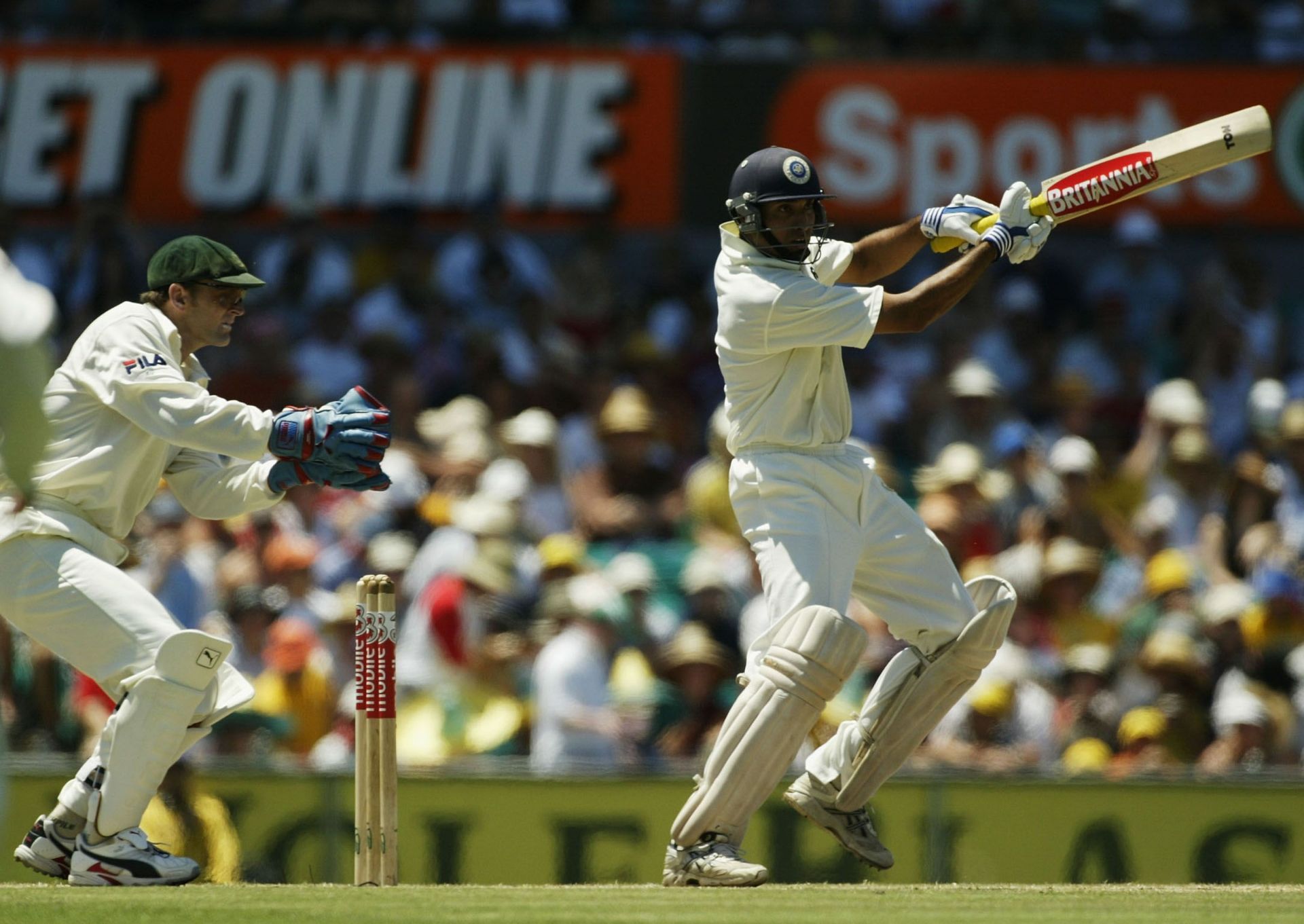 VVS Laxman enjoyed his battles against the Aussies. (Image Credits: Getty Images)