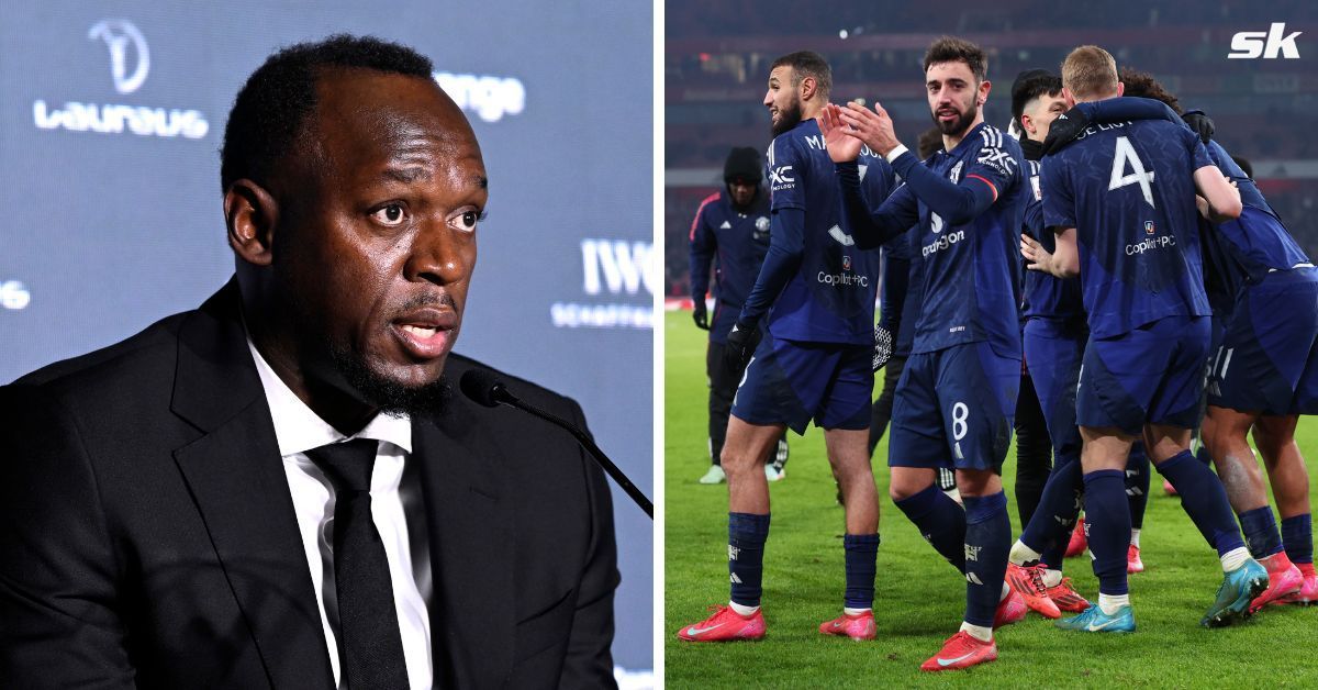 Usain Bolt reminds everyone of his Manchester United prediction with confident claim after Red Devils beat Arsenal in FA Cup (Source: Getty)