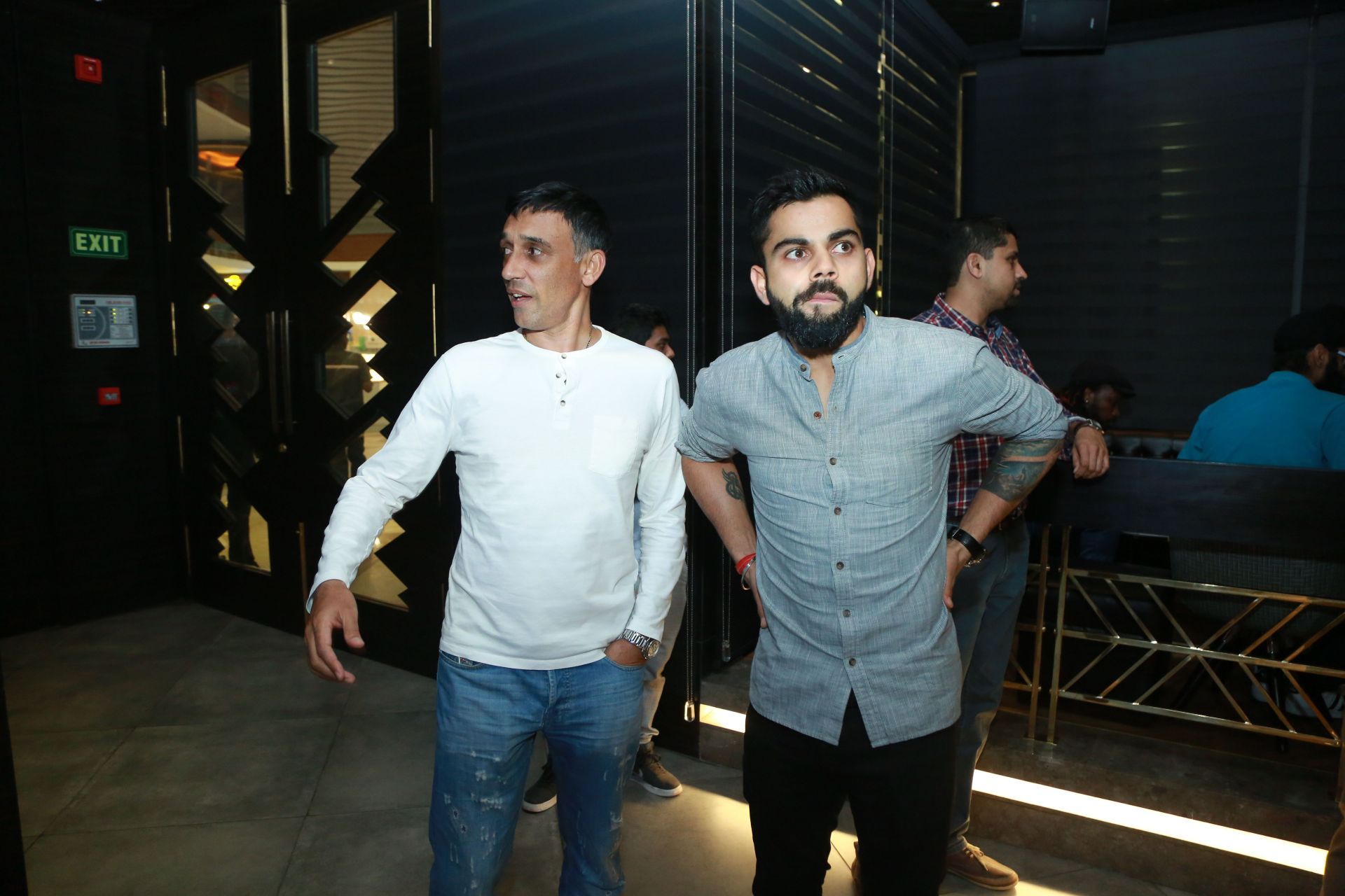 RCB Teammates Enjoy Time At Virat Kohlis New Restaurant Nueva - Source: Getty