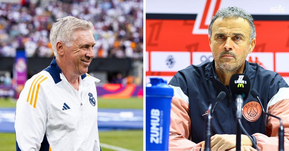 Carlo Ancelotti and Luis Enrique (both images via Getty)