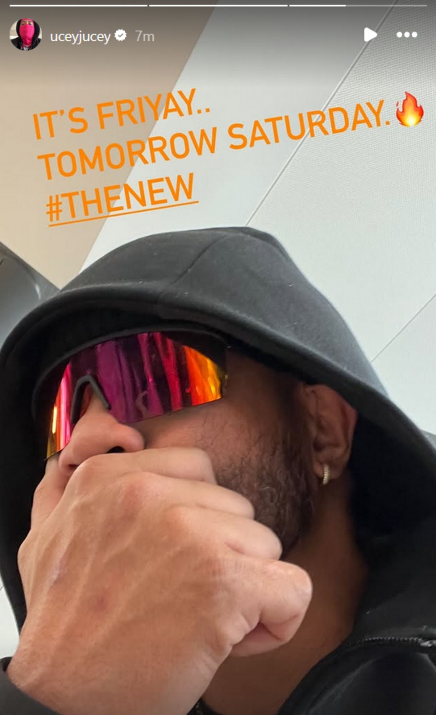 Screenshot of Jey Uso&#039;s post to Instagram Stories (Photo Credit: Jey Uso on Instagram)