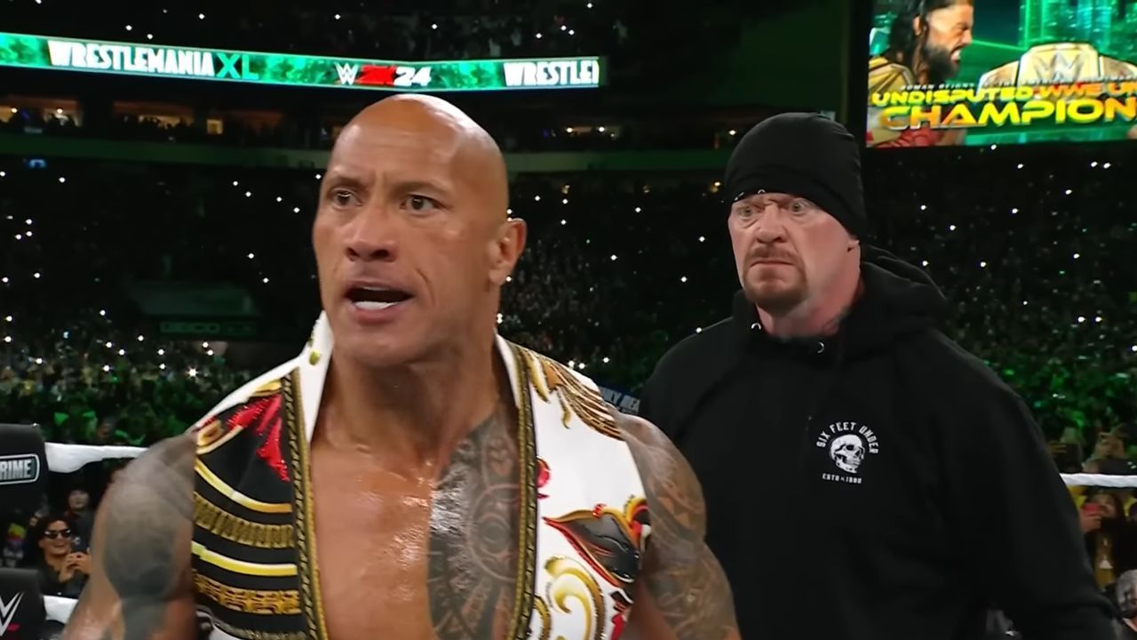 The Rock and The Undertaker (via WWE